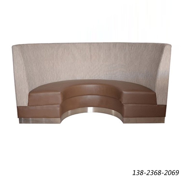 半圓卡座沙發，火鍋店圓